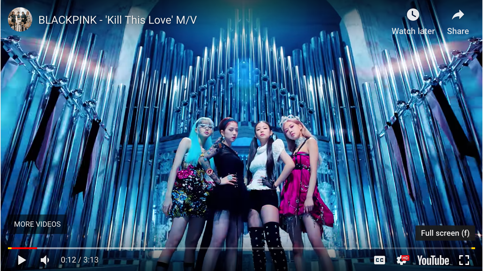 Black Pink regain their title for the K-pop group with the most MV views in 24 hours