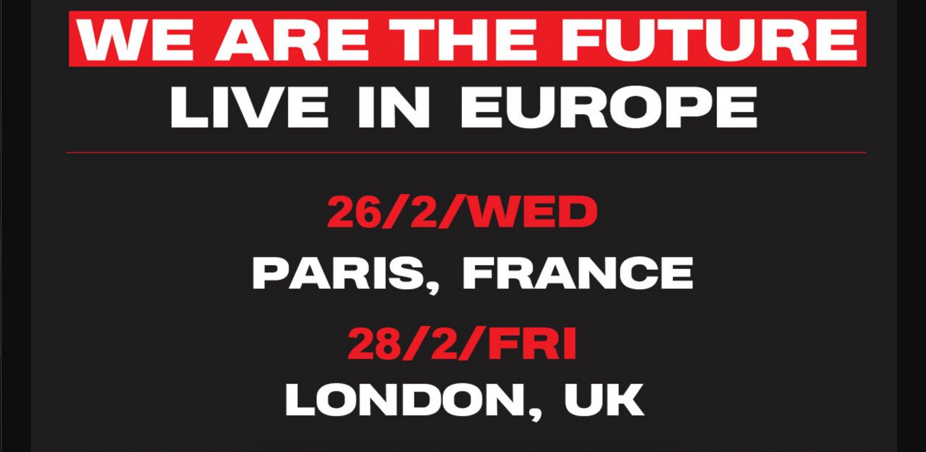 SupreM in concert in France in February 2020! - Kpopshop