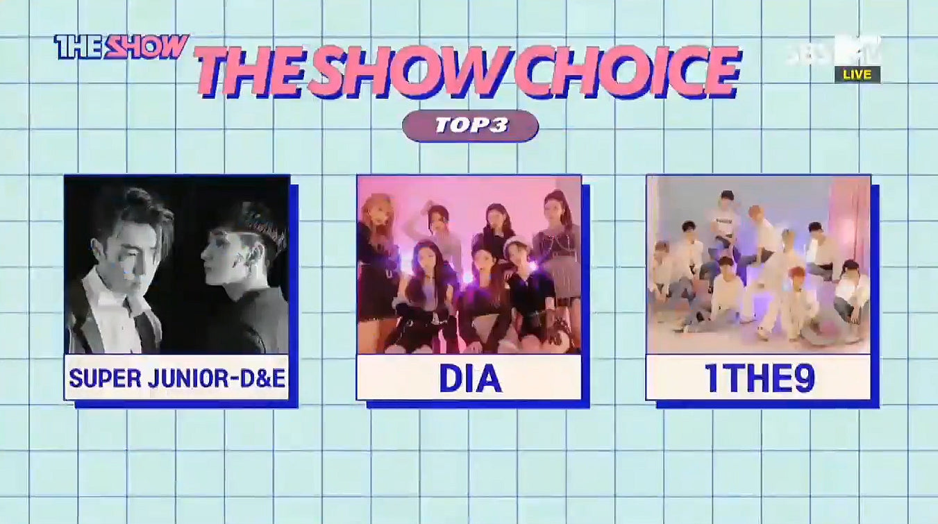 SUPER JUNIOR D & E win their first trophy with "Danger" in a musical show at The Show of 23.04.19
