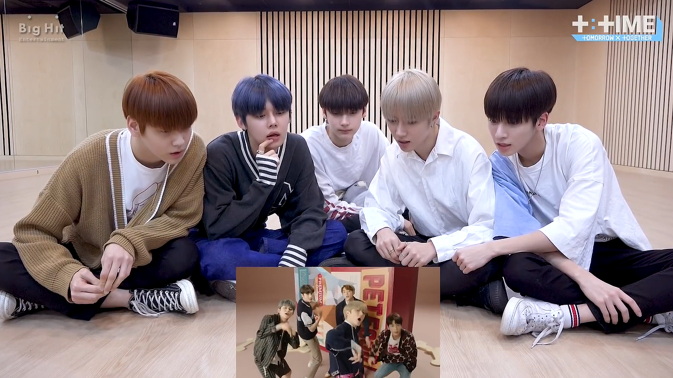 TXTs react to the MV of "Cat & Dog"