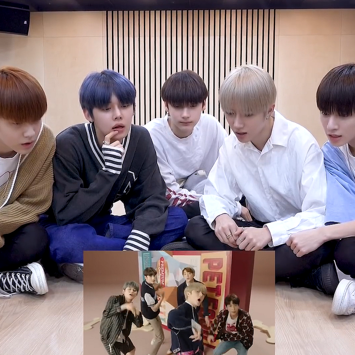 TXTs react to the MV of "Cat & Dog"