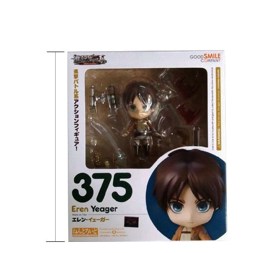 10cm Anime Figure Attack On Titan  PVC Action Figure Toys