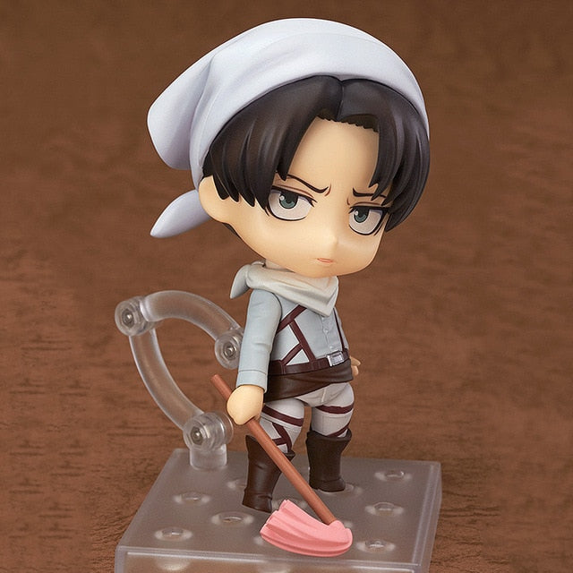 18cm Attack on Titan Figure Rival Ackerman Action Figure Package Ver.  Levi PVC Action Figure Rivaille Collection Model Toys