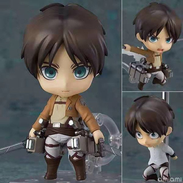 18cm Attack on Titan Figure Rival Ackerman Action Figure Package Ver.  Levi PVC Action Figure Rivaille Collection Model Toys