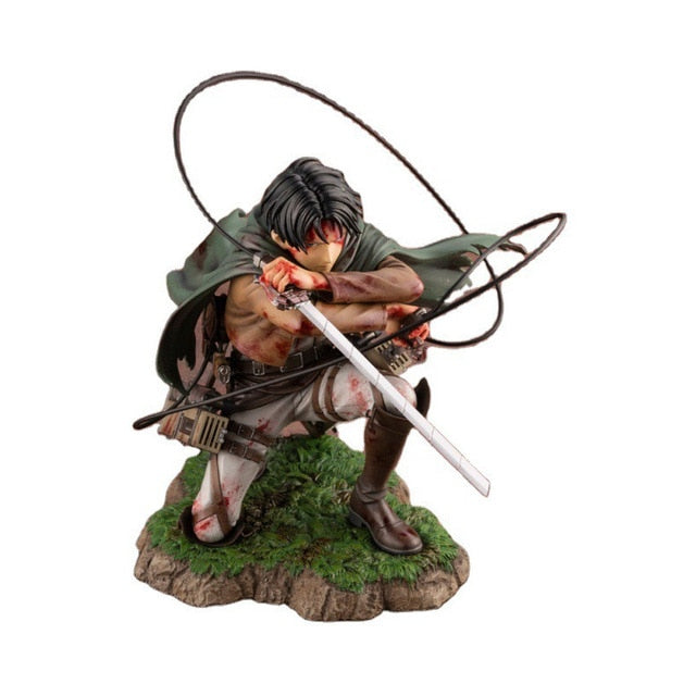 18cm Attack on Titan Figure Rival Ackerman Action Figure Package Ver.  Levi PVC Action Figure Rivaille Collection Model Toys