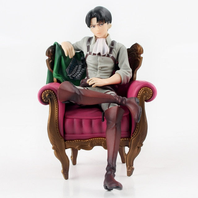 18cm Attack on Titan Figure Rival Ackerman Action Figure Package Ver.  Levi PVC Action Figure Rivaille Collection Model Toys