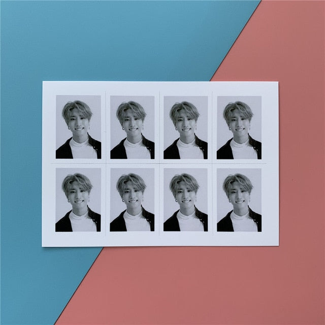 1pcs Kpop Stray kids 1 inch ID Photo Cards Postcard for fans collection K-pop Straykids Photocard