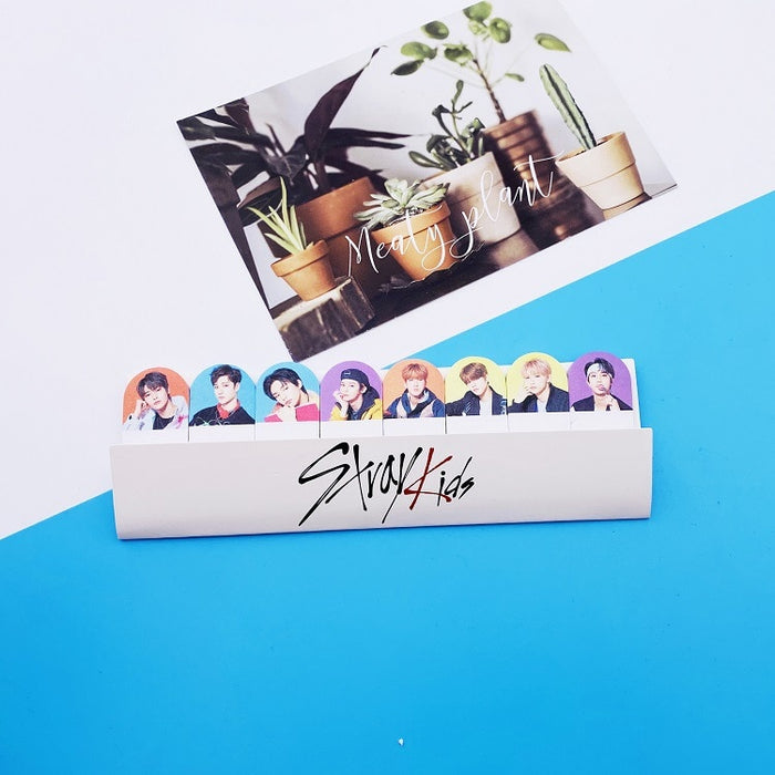 1pcs Kpop Stray kids Memo pads Sticky note tips paper