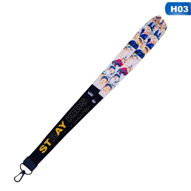 1pcs Kpop STRAY KIDS Lanyard new album UNLOCK GO LIVE IN LIFE Stray kids kpop accessories new arrival