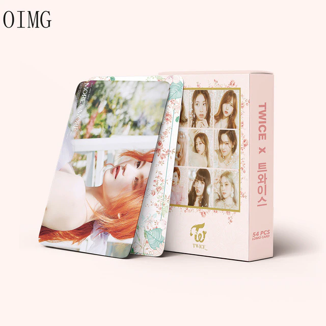 2022 NEW 54pcs/set TWICE Postcard Photo Lomo Cards New Album FORMULA OF LOVE THE FEELS TASTE OF LOVE Cards Kpop TWICE Photocards