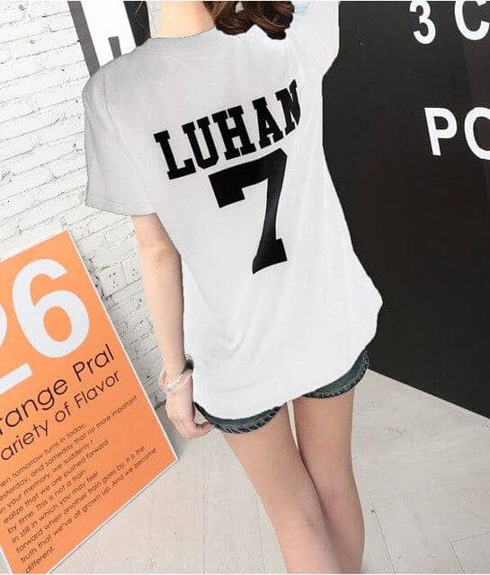 Kpop Newest 2016 Summer Exo Letter Print T Shirt Women Harajuku O-neck Short Sleeve tshirt women Tops Black White Tee Shirt Femme that you'll fall in love with. At an affordable price at KPOPSHOP, We sell a variety of 2016 Summer Exo Letter Print T Shirt Women Harajuku O-neck Short Sleeve tshirt women Tops Black White Tee Shirt Femme with Free Shipping.