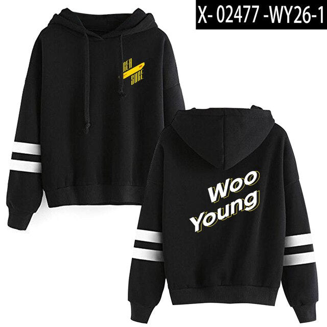 ATEEZ Hooded Sweatshirt tshirts Kpop ATEEZ Hoodie A TEEnager Z Women Pullover - Kpopshop