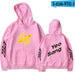 new women's hooded Sweatshirt ATEEZ hoodie women's sports hoodie pullover red loose shirt hot - Kpopshop