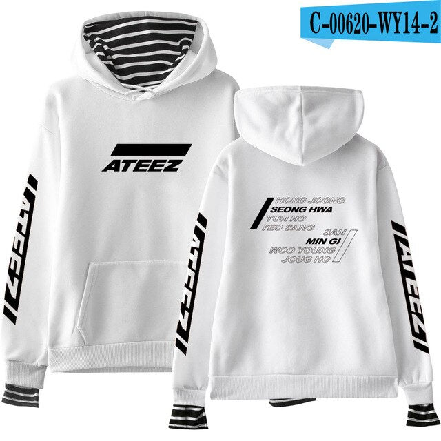 ATEEZ Women  Boy/Girl Sweatshirt tshirts Youtu Kpop  Tops PlusSize - Kpopshop