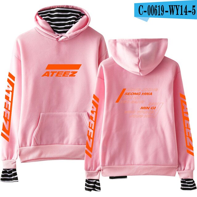 ATEEZ Women  Boy/Girl Sweatshirt tshirts Youtu Kpop  Tops PlusSize - Kpopshop