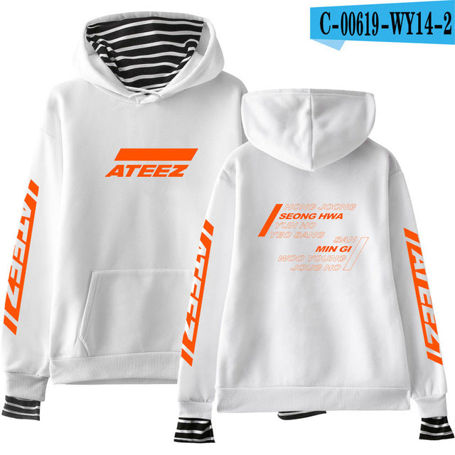 ATEEZ Women  Boy/Girl Sweatshirt tshirts Youtu Kpop  Tops PlusSize - Kpopshop