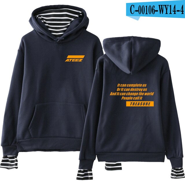 ATEEZ Women  Boy/Girl Sweatshirt tshirts Youtu Kpop  Tops PlusSize - Kpopshop