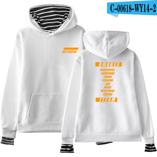 ATEEZ Women  Boy/Girl Sweatshirt tshirts Youtu Kpop  Tops PlusSize - Kpopshop
