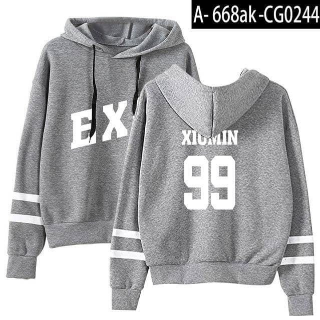 Kpop Newest 2019 Harajuku Striped Long Sleeve Hoodies Women Hip Hop Cap Sweatshirts Pullovers New Korean Fashion Kpop EXO Hoodie Sweatshirt that you'll fall in love with. At an affordable price at KPOPSHOP, We sell a variety of 2019 Harajuku Striped Long Sleeve Hoodies Women Hip Hop Cap Sweatshirts Pullovers New Korean Fashion Kpop EXO Hoodie Sweatshirt with Free Shipping.