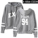 Kpop Newest 2019 Harajuku Striped Long Sleeve Hoodies Women Hip Hop Cap Sweatshirts Pullovers New Korean Fashion Kpop EXO Hoodie Sweatshirt that you'll fall in love with. At an affordable price at KPOPSHOP, We sell a variety of 2019 Harajuku Striped Long Sleeve Hoodies Women Hip Hop Cap Sweatshirts Pullovers New Korean Fashion Kpop EXO Hoodie Sweatshirt with Free Shipping.