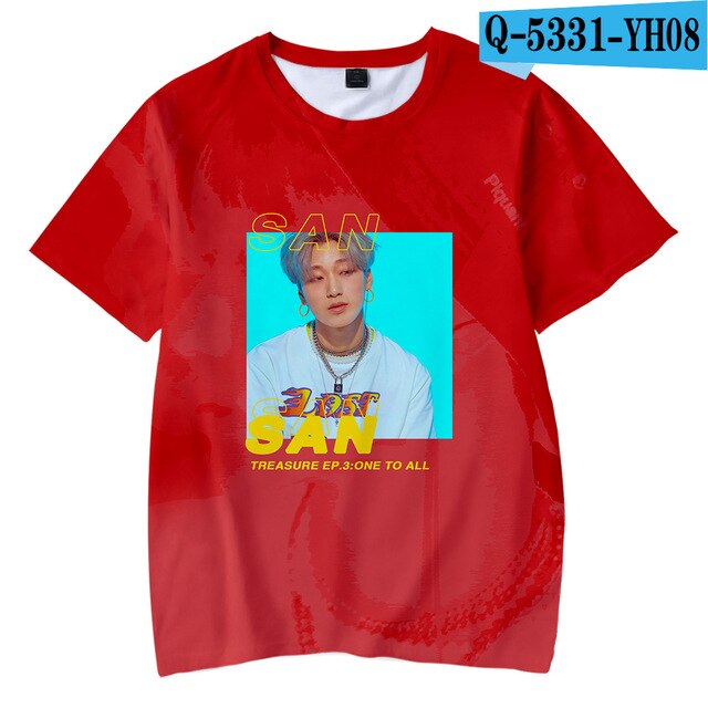 KPOP ATEEZ 3D Children T-shirts Spring/KPOP  Kpop tshirt - Kpopshop