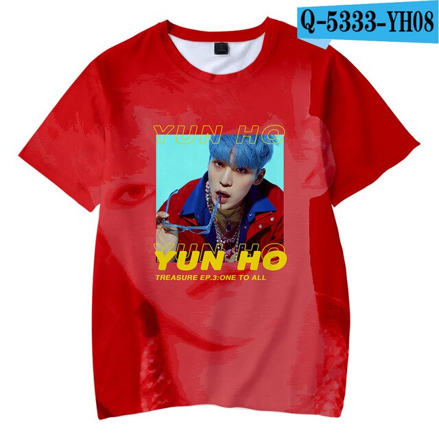 KPOP ATEEZ 3D Children T-shirts Spring/KPOP  Kpop tshirt - Kpopshop