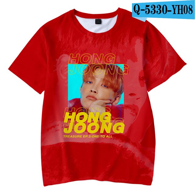 KPOP ATEEZ 3D Children T-shirts Spring/KPOP  Kpop tshirt - Kpopshop