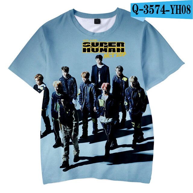 NCT127 New Album 3D Children T-shirts Spring/Tshirts  Kpop tshirt - Kpopshop
