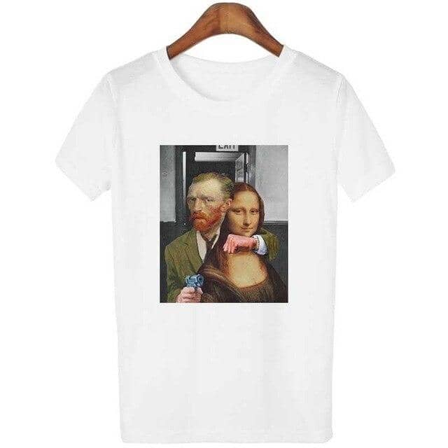 Kpop Newest 2019 New Arrive Korean Aesthetic Female T-shirt Style Fashion Tops Mona Lisas Smile Tshirt Women Ulzzang T Shirt Kpop Streetwear that you'll fall in love with. At an affordable price at KPOPSHOP, We sell a variety of 2019 New Arrive Korean Aesthetic Female T-shirt Style Fashion Tops Mona Lisas Smile Tshirt Women Ulzzang T Shirt Kpop Streetwear with Free Shipping.