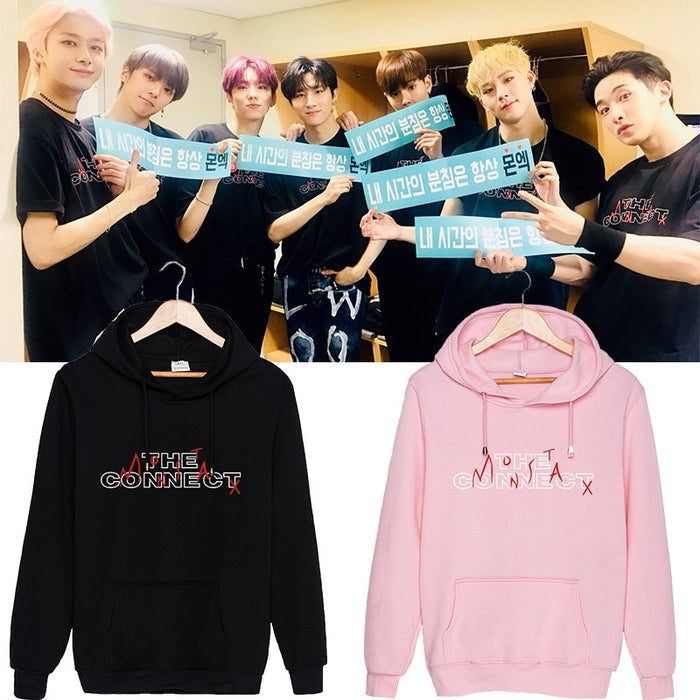 New KPOP MONSTA X Concert THE CONNECT Hoodie For Men And Women - Kpopshop