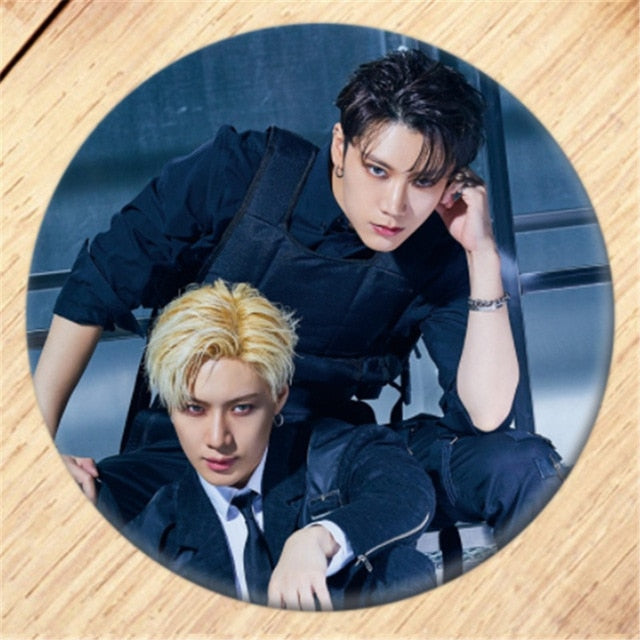 SuperM Brooch Pin KAI MARK TEN Badges For Clothes Backpack Decoration Jewelry
