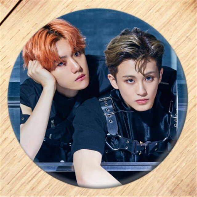 SuperM Brooch Pin KAI MARK TEN Badges For Clothes Backpack Decoration Jewelry