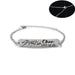 2019 New kpop Stray Kids Name Birthday Steel Stainless Steel Strip Lettering Bracelet Necklace simple korean style fashion kpop - Kpopshop