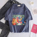 Kpopshop Originals - new women  O-neck chic basic t-shirts korean vintage womens  tops - Kpopshop
