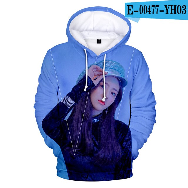 2020 New Arrival ITZY 3D Hoodies Men/women Autumn Winter Fashion Harajuku Sweatshirts 3D Print ITZY Hip Hop Creative Hoodie Tops