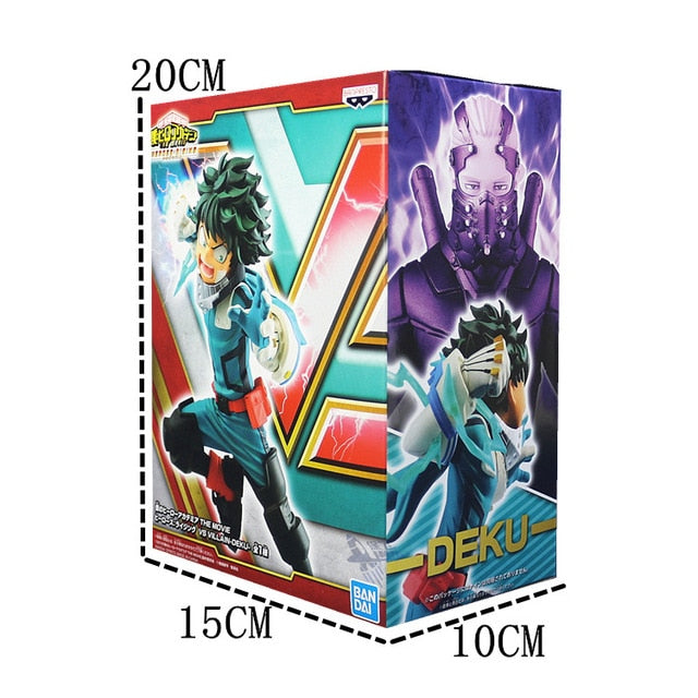 25cm Anime My Hero Academia Figure PVC Age of Heroes Figurine Deku Action Collectible Model Decorations Doll Toys For Children