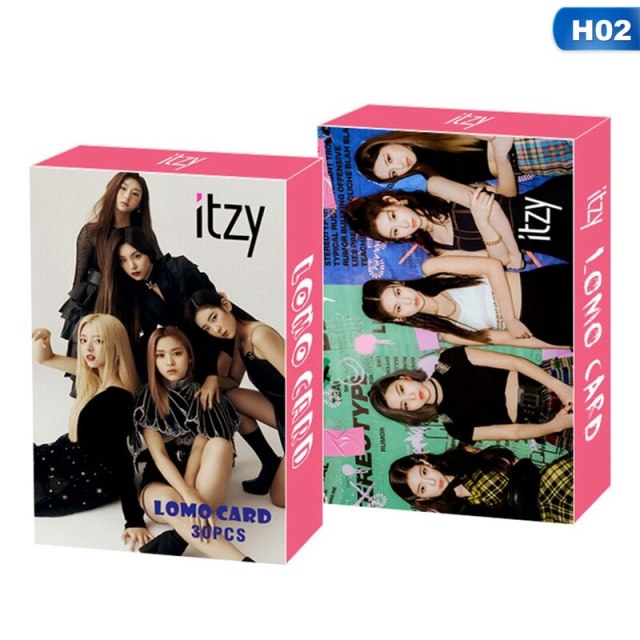 30/100pcs/set Kpop ATEEZ  Photocard Astro SEVENTEEN IZONE ITZY EP.FIN ALL TO ACTION Album Photo Card