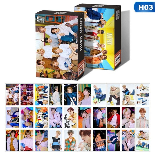 30Pcs/set 2020 NCT LOMO Card Photo Album ENHYPEN Card For Fans Collection Kpop  Dream Photocard New Arrivals
