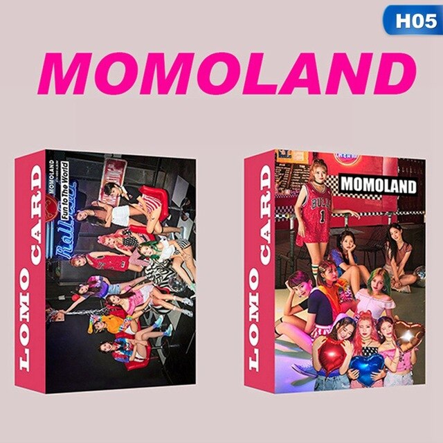 30Pcs/set KPOP ATEEZ RED VELVET MOMOLAND EXO NCT TWICE Photocard Lomo Card Paper Small Cards Album