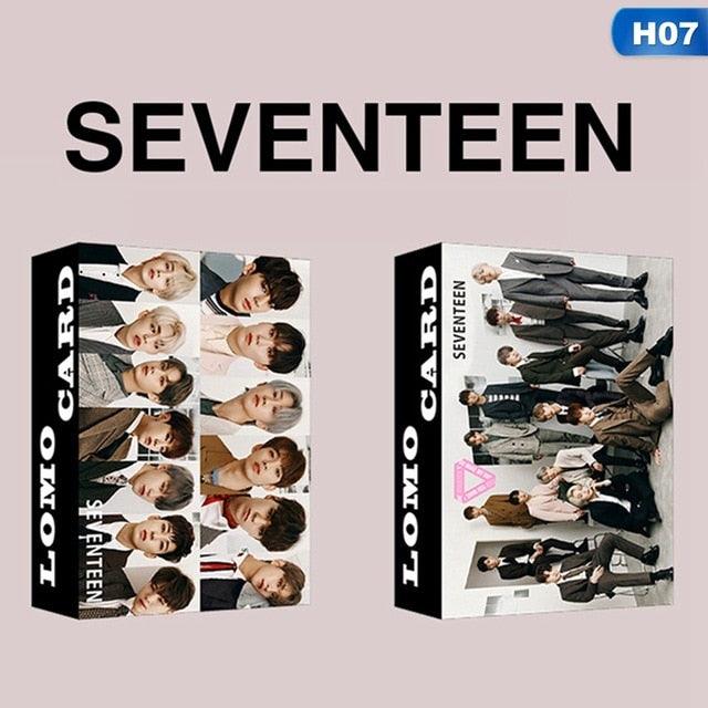 30Pcs/set KPOP ATEEZ RED VELVET MOMOLAND Photocard Lomo Card Paper Small Cards Album