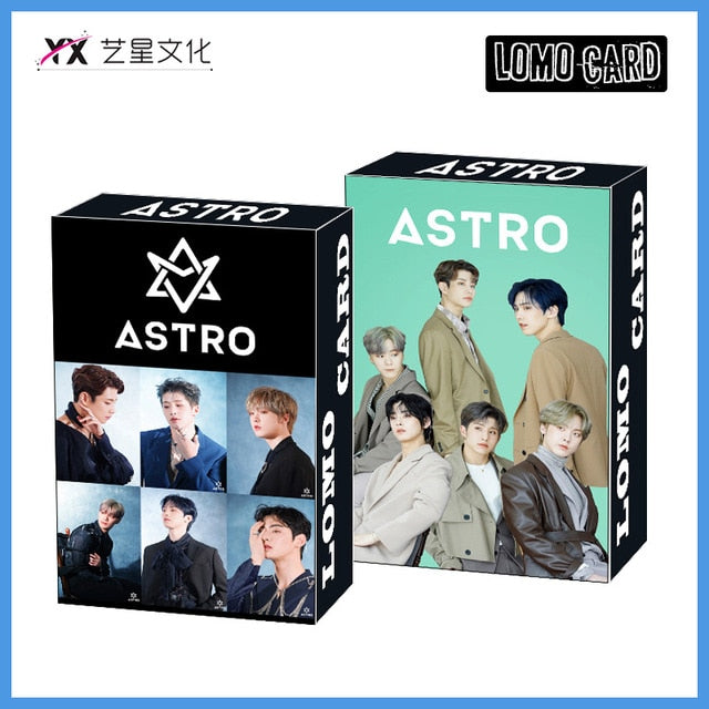30pcs/set Kpop ATEEZ Lomo card Stray kids GOT7 TWICE TXT NCT 2020 ITZY Photocard HD photo print album photocard for fans gifts