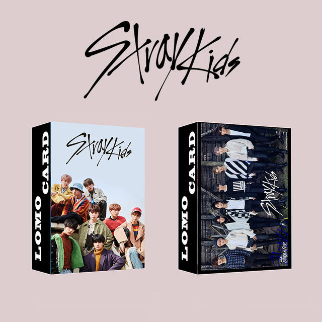 30pcs/set Kpop ATEEZ Lomo card Stray kids GOT7 TWICE TXT NCT ITZY Photocard HD photo print album photocard for fans gifts