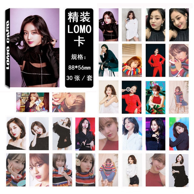 30pcs/set Kpop TWICE Photocard set FANCY YOU album HD good quality lomo Photo card twice kpop fans collection new arrivals