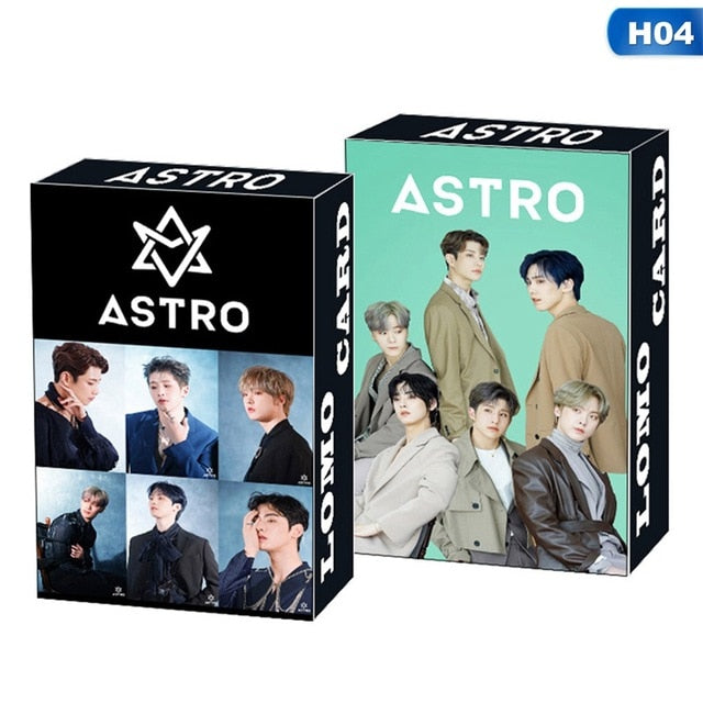 30pcs/set kpop ateez izone seventeen itzt lomo card seventeen nct monsta x album poster hd photocard k-pop cards