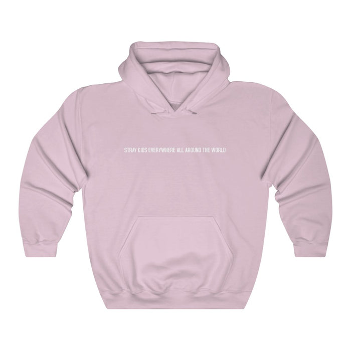 Stray Kids Everywhere All Around The World Hoodie - Stray Kids Hoodies - Kpop Pullover Hoodie