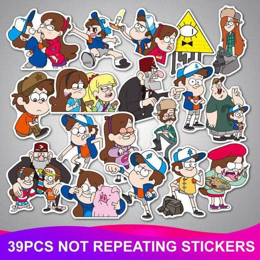 Kpop Newest 39Pcs/Lot Funny Anime Gravity Falls Stickers Waterproof Graffiti Sticker Kids Toy Skateboard Luggage Laptop Car Home Decor Decal that you'll fall in love with. At an affordable price at KPOPSHOP, We sell a variety of 39Pcs/Lot Funny Anime Gravity Falls Stickers Waterproof Graffiti Sticker Kids Toy Skateboard Luggage Laptop Car Home Decor Decal with Free Shipping.