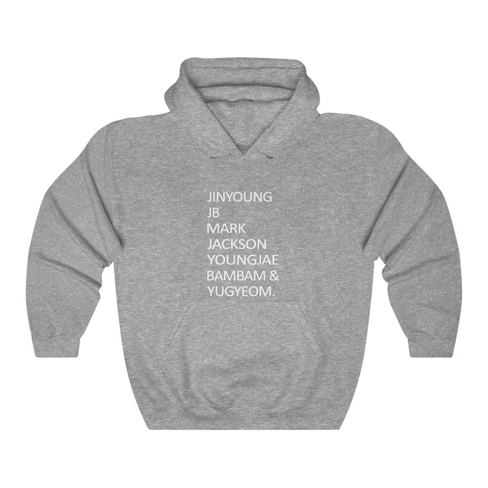 GOT7 Jinyoung Jb Mark Jackson Youngjae Bambam & Yugyeom Hoodie - GOT7 Hoodies - Kpop Pullover Hoodie