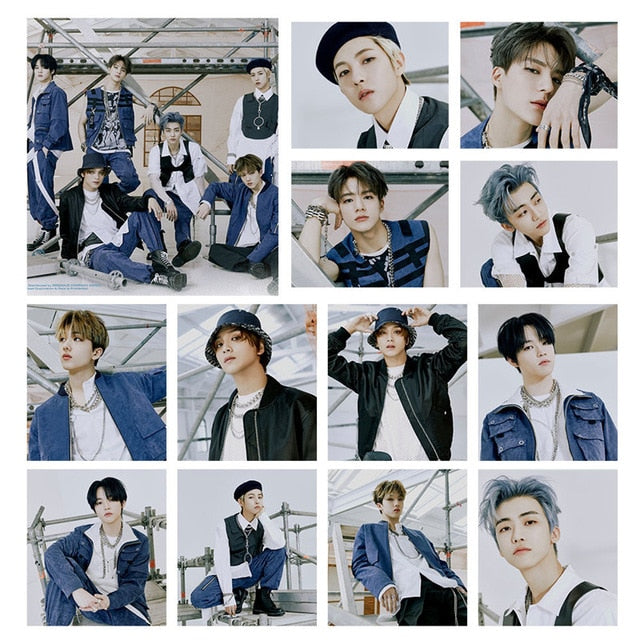 54 PCS /Set KPOP NCT 127 Groups New Album HD Photo Card Self Made LOMO Card Photocard For Fans Gift Collection