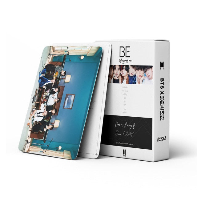 54PC KPOP Boys Photocard Album SPEAK YOURSELF Self Made Paper Card Lighes/Boys With Luv Photo Cards Poster  DREAM SK