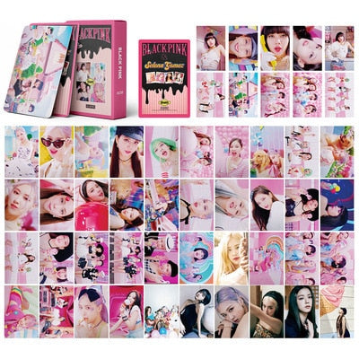 54PC KPOP Boys Photocard Album SPEAK YOURSELF Self Made Paper Card Lighes/Boys With Luv Photo Cards Poster  DREAM SK